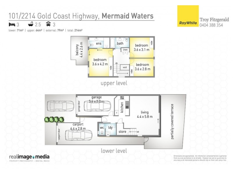 101/2214 Gold Coast Highway, Mermaid Waters QLD 4218 Floorplan