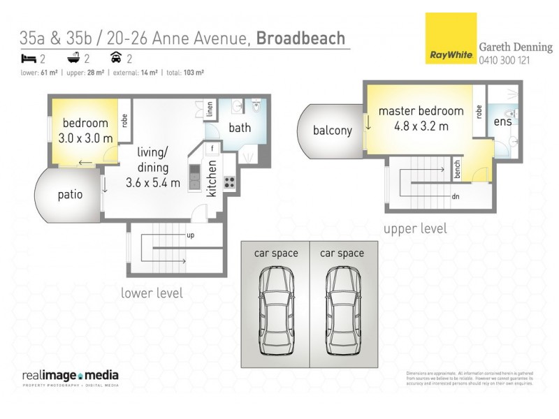 35A and B ‘Aruba Surf’ 20 Anne Avenue, Broadbeach QLD 4218