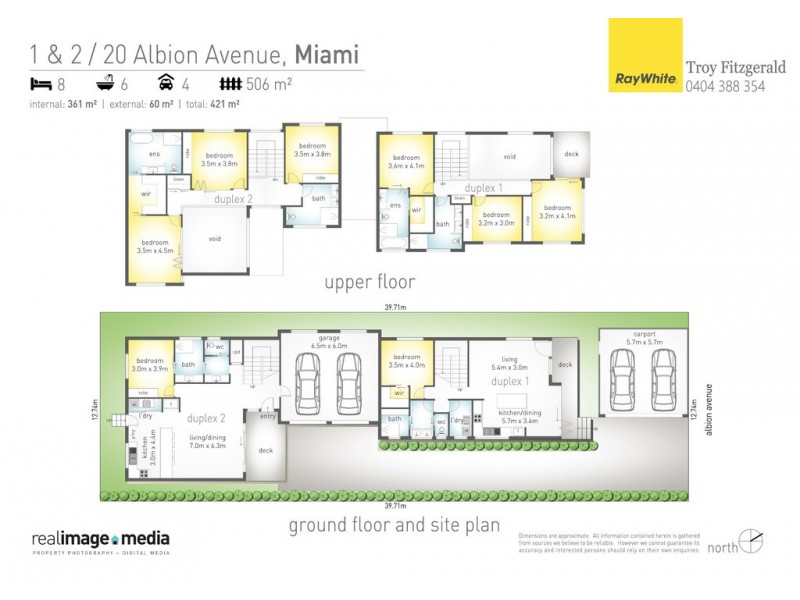 20A Albion Avenue, Miami QLD 4220 Floorplan