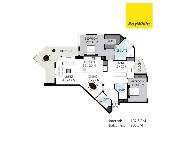 71 ‘Oceana On Broadbeach’ 100 Old Burleigh Road, Broadbeach QLD 4218 Floorplan