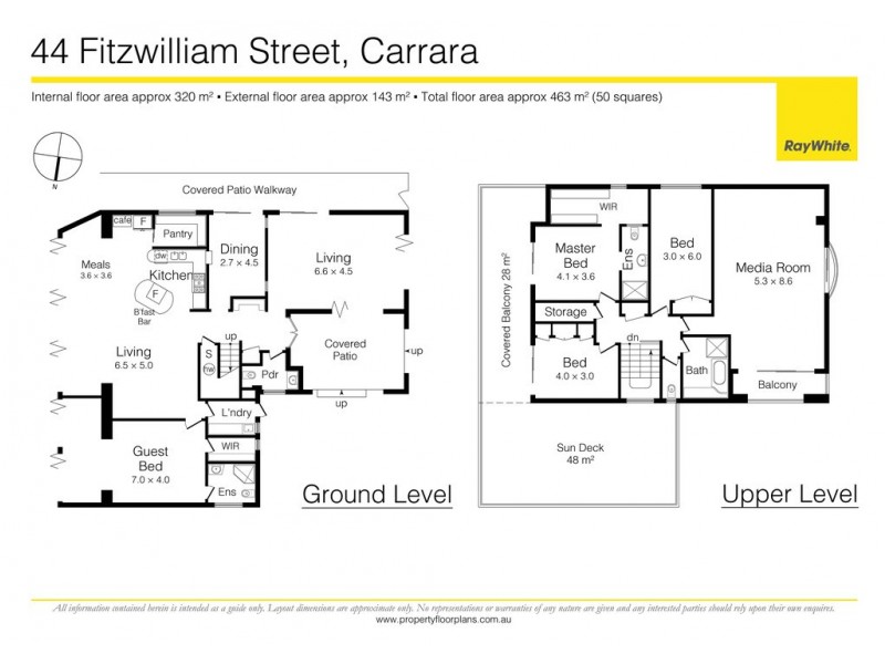 44 Fitzwilliam Street, Carrara QLD 4211 Floorplan