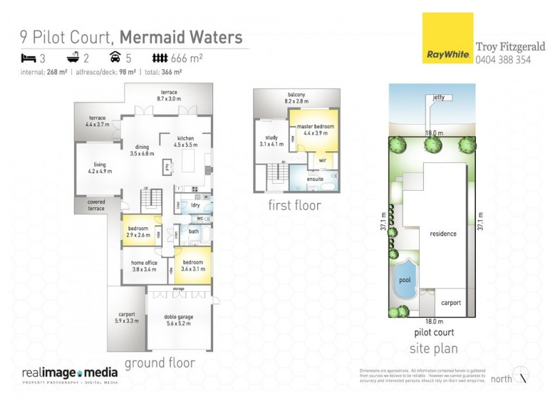 9 Pilot Court, Mermaid Waters QLD 4218 Floorplan