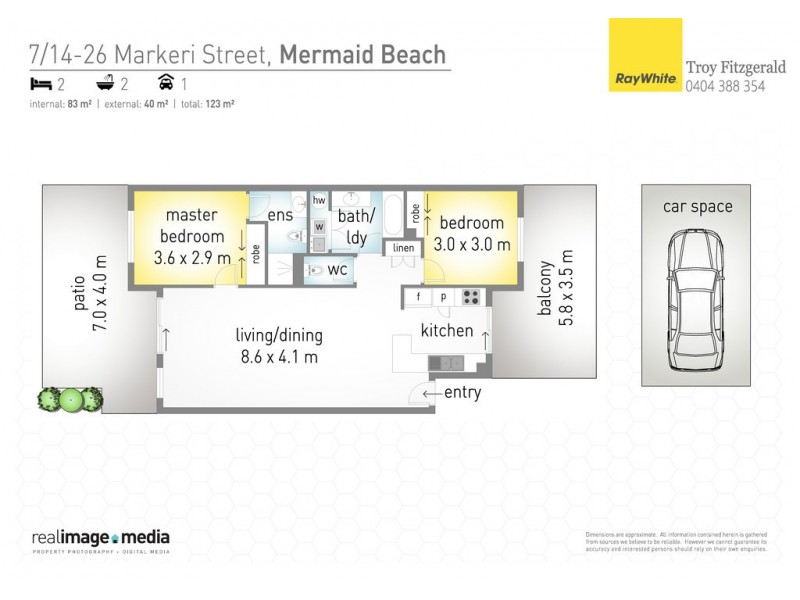 7/14-26 Markeri Street, Mermaid Beach QLD 4218 Floorplan