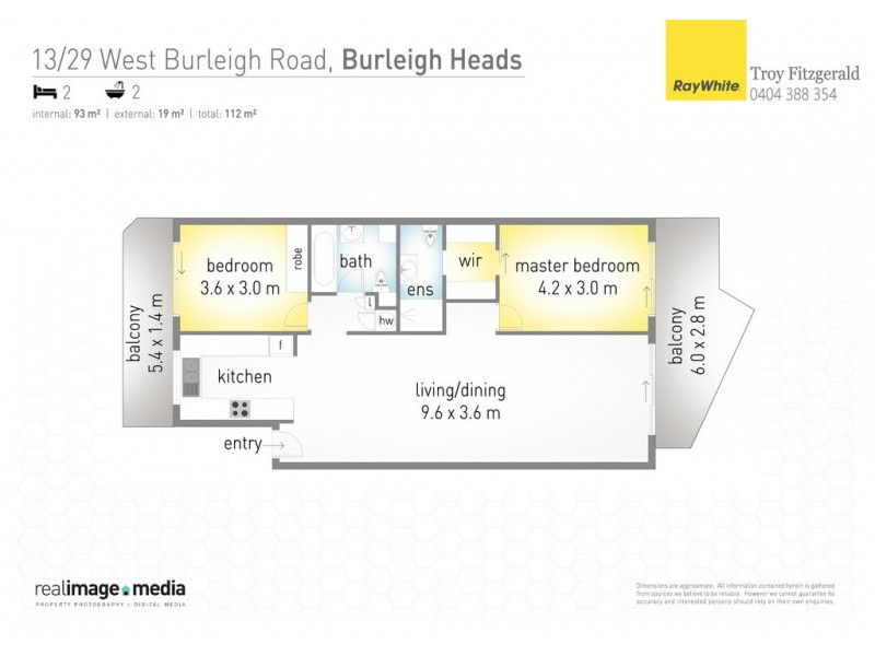 13/29 West Burleigh Road, Burleigh Heads QLD 4220 Floorplan
