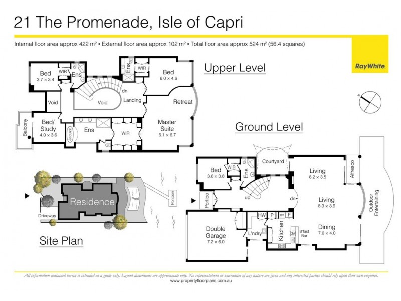 21 The Promenade, Isle Of Capri QLD 4217 Floorplan