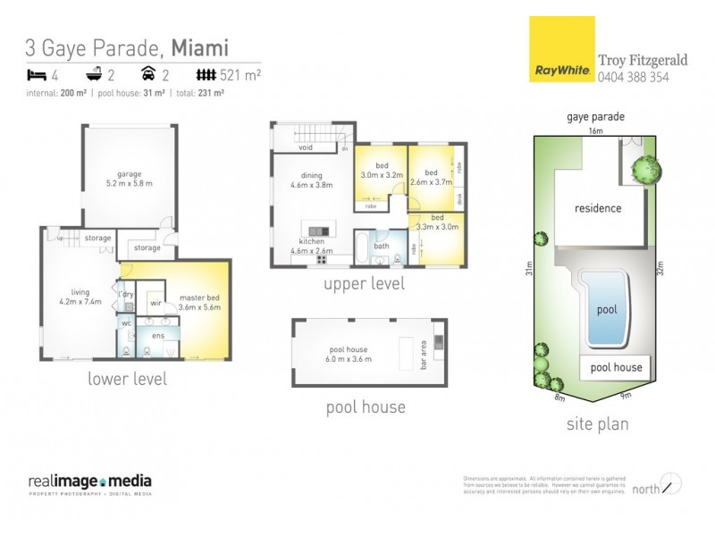 3 Gaye Parade, Miami QLD 4220 Floorplan