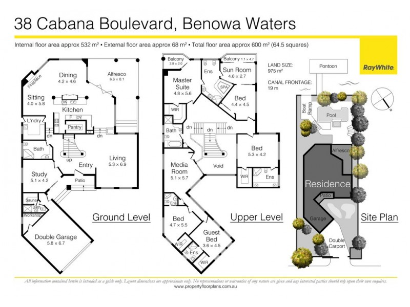 38 Cabana Boulevard, Benowa Waters QLD 4217 Floorplan