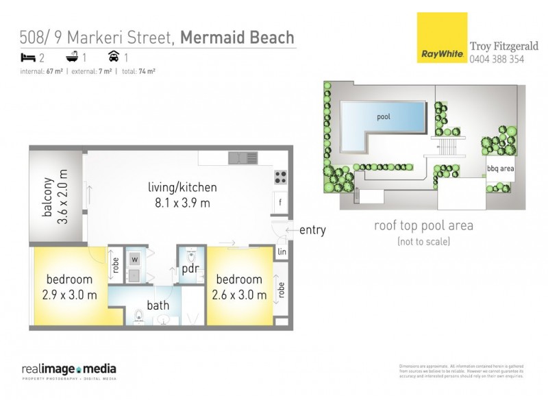 508/9 Markeri Street, Mermaid Beach QLD 4218 Floorplan