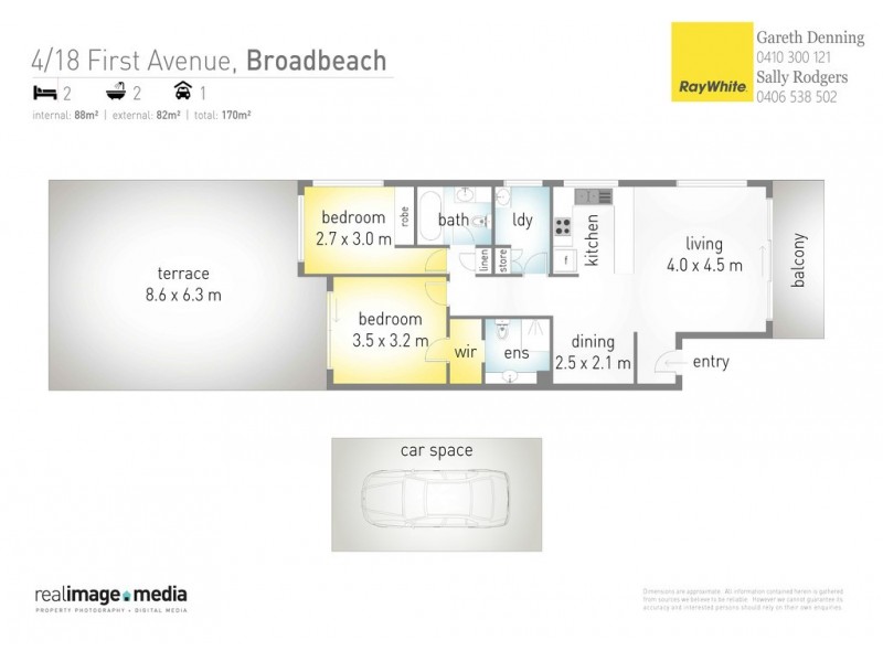 4 ‘Summerset’ 18 First Avenue, Broadbeach QLD 4218 Floorplan