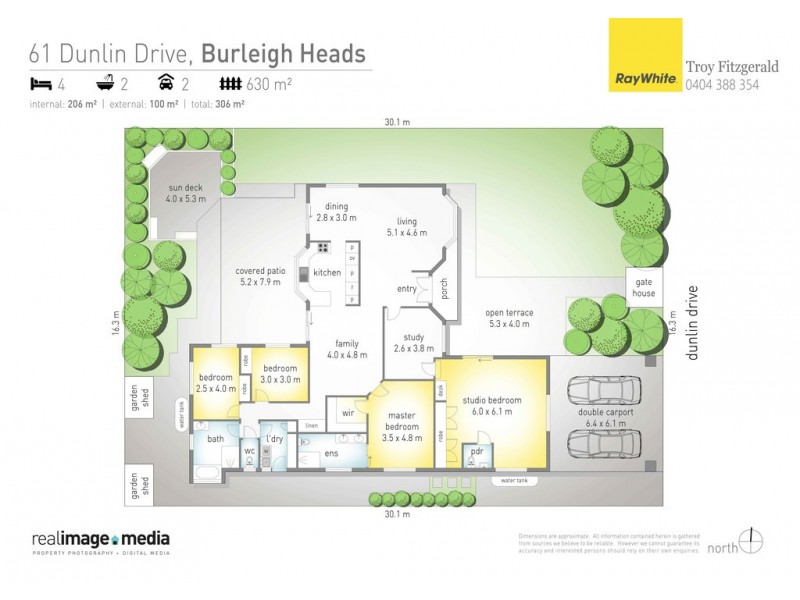 61 Dunlin Drive, Burleigh Waters QLD 4220 Floorplan