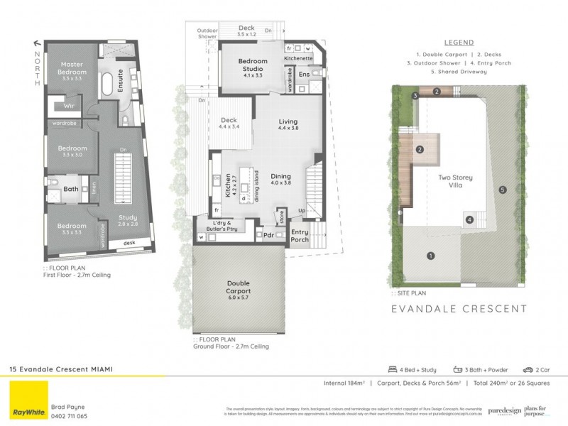 15a Evandale Crescent, Miami QLD 4220 Floorplan