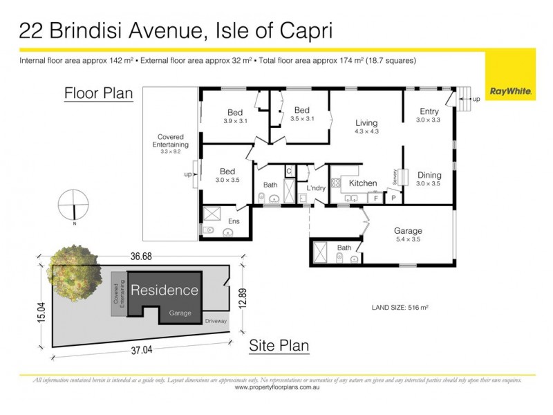 22 Brindisi Avenue, Isle Of Capri QLD 4217 Floorplan