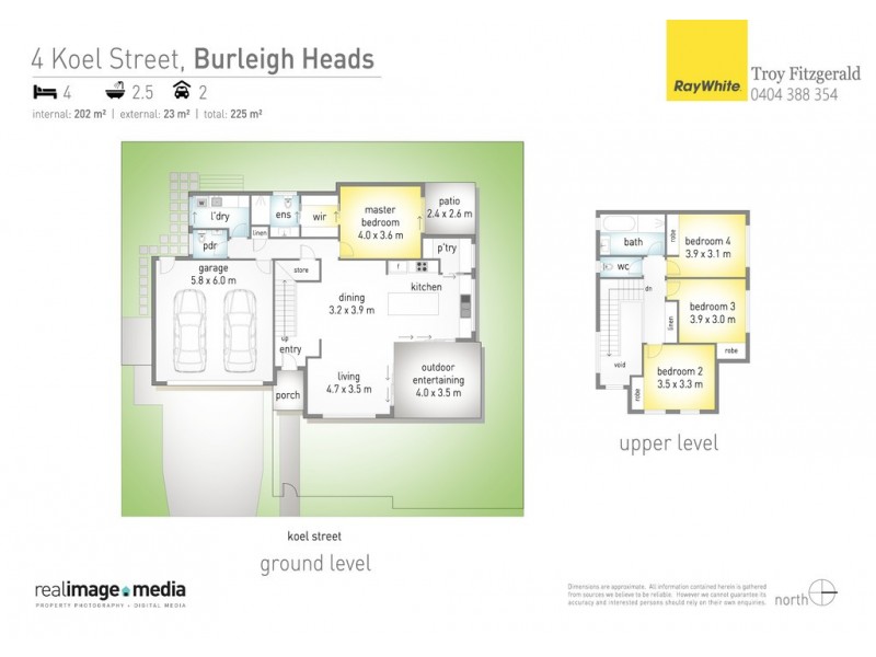 4 Koel Street, Burleigh Heads QLD 4220 Floorplan