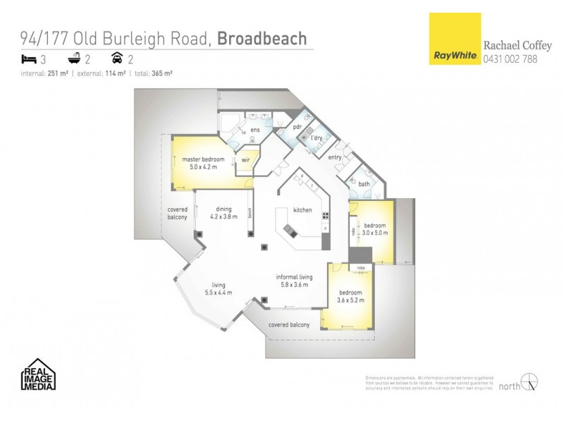 Broadbeach QLD 4218 Floorplan