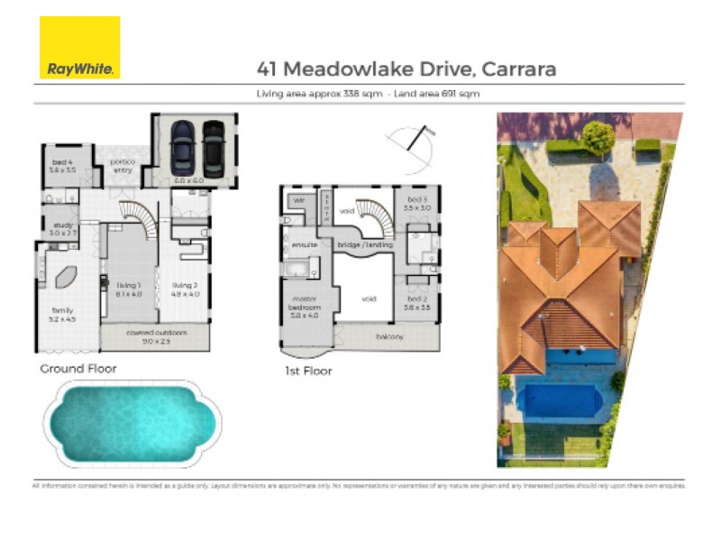 41 Meadowlake Drive, Carrara QLD 4211 Floorplan