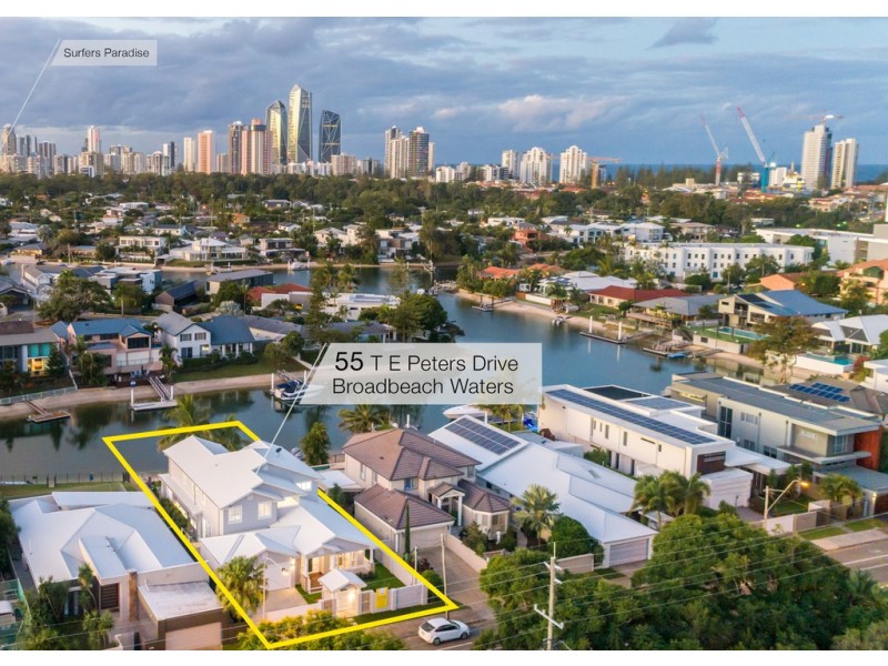 55 T E Peters Drive, Broadbeach Waters QLD 4218