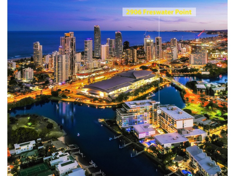 2906/33 T E Peters Drive ‘Freshwater Point’, Broadbeach Waters QLD 4218