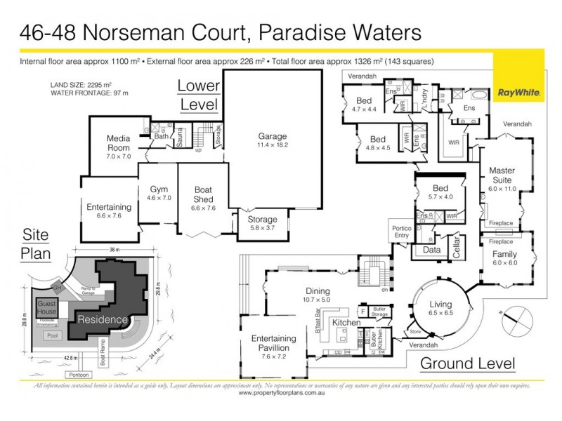 46-48 Norseman Court, Paradise Waters QLD 4217 Floorplan