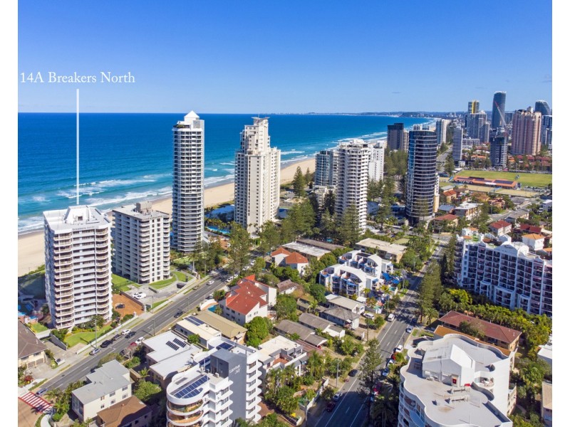 14A Breakers North 50 Old Burleigh Road, Surfers Paradise QLD 4217