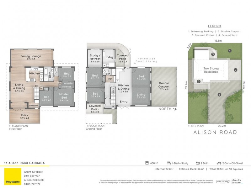 13 Alison Road, Carrara QLD 4211 Floorplan