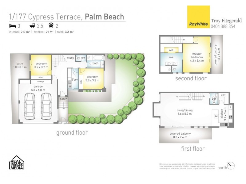 1/177 Cypress Terrace, Palm Beach QLD 4221 Floorplan