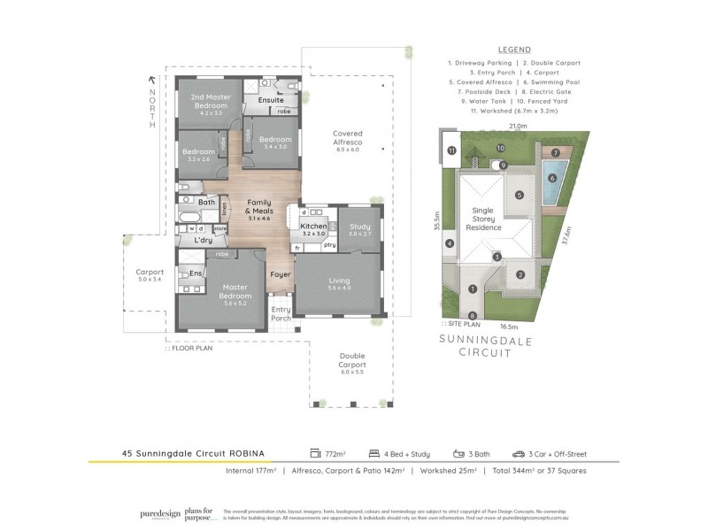 45 Sunningdale Circuit, Robina QLD 4226