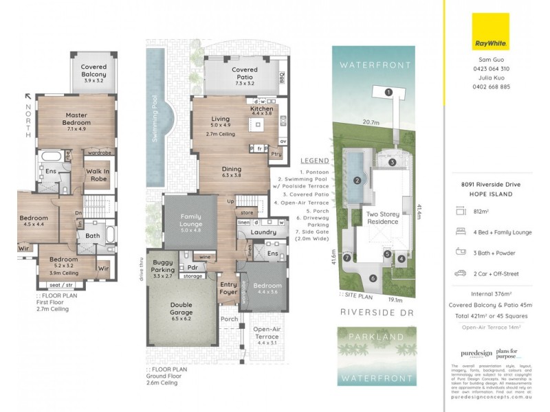 8091 Riverside Drive, Sanctuary Cove QLD 4212 Floorplan