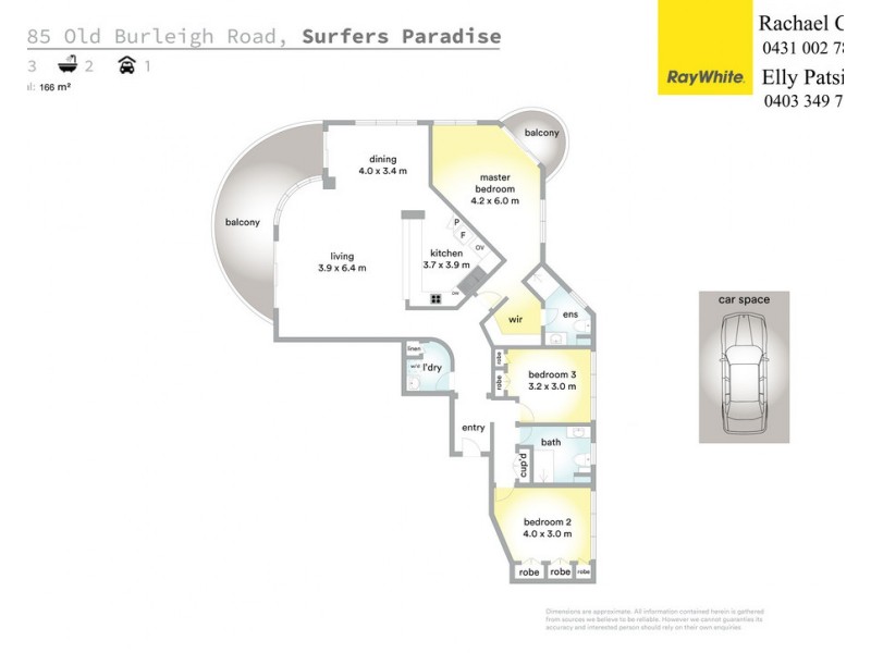 56 Biarritz 85 Old Burleigh Road, Surfers Paradise QLD 4217 Floorplan