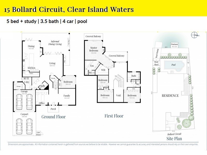 15 Bollard Circuit, Clear Island Waters QLD 4226 Floorplan
