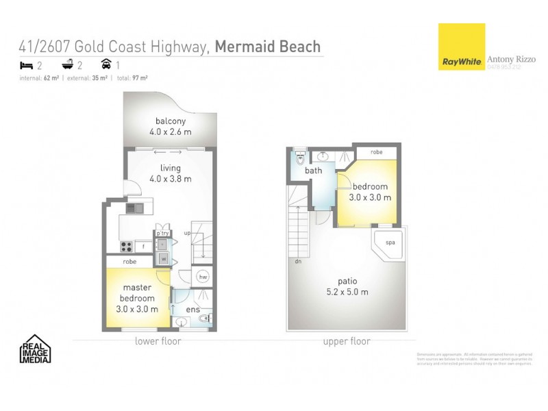 41/2607 Gold Coast Highway, Mermaid Beach QLD 4218 Floorplan