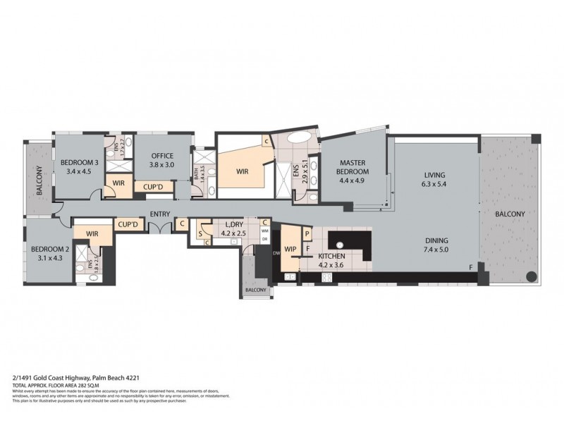 2/1491 Gold Coast Highway, Palm Beach QLD 4221 Floorplan