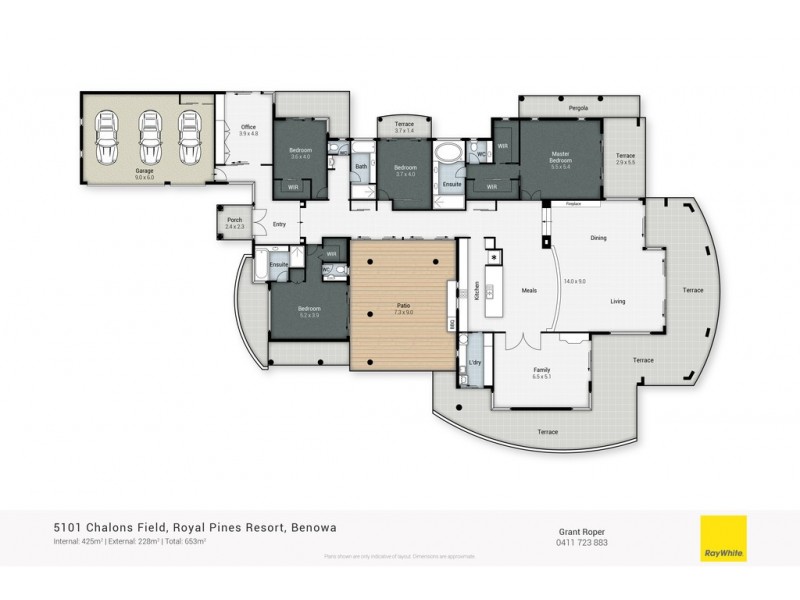 5101 ‘Chalons Field’ Royal Pines Resort, Benowa QLD 4217 Floorplan