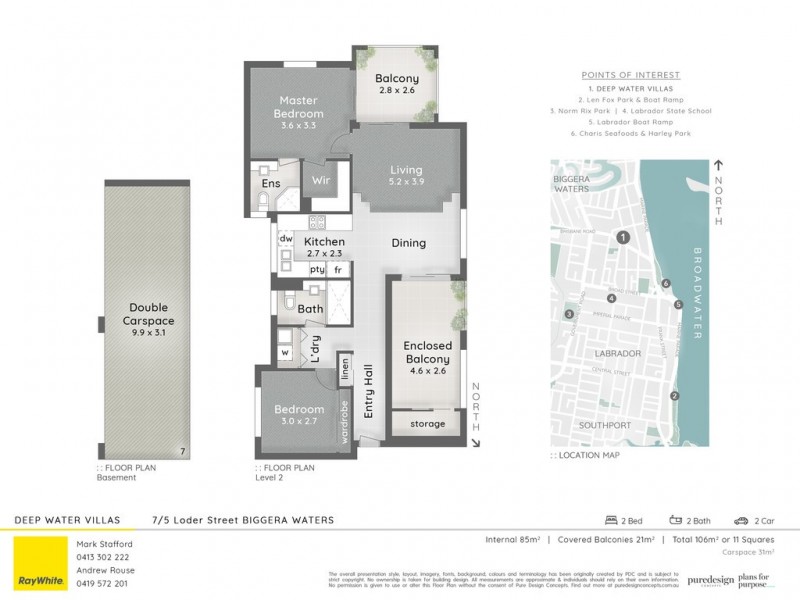 7/5 Loder Street, Biggera Waters QLD 4216 Floorplan