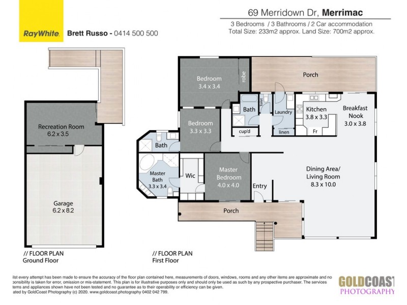 69 Merridown Drive, Merrimac QLD 4226 Floorplan