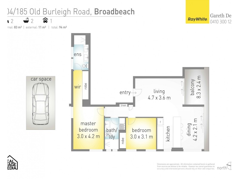 404/185 Old Burleigh Road ‘Elysian’, Broadbeach QLD 4218