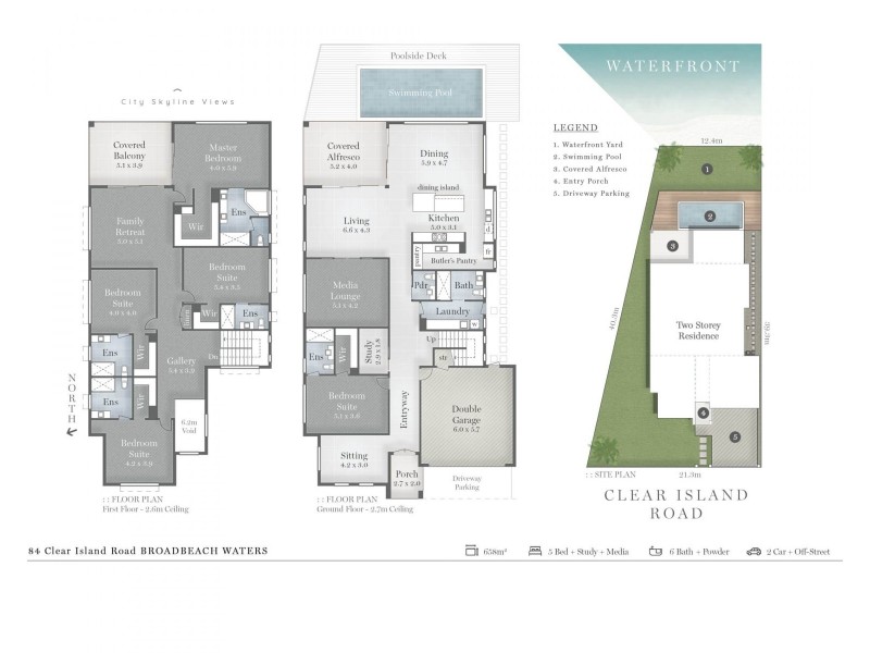 84 Clear Island Road, Broadbeach Waters QLD 4218 Floorplan