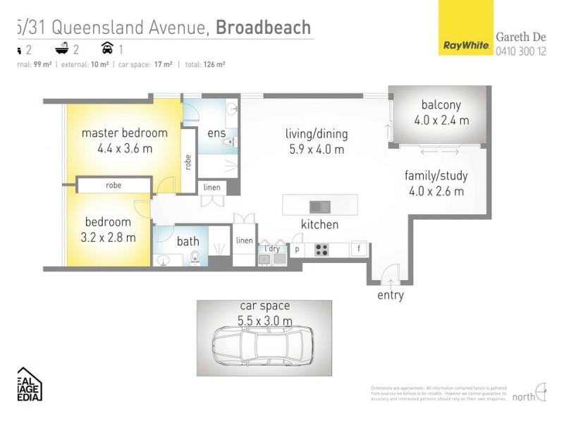 75/31 Queensland Avenue ‘Qube’, Broadbeach QLD 4218