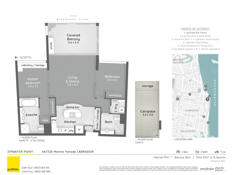 64/326-342 Marine Parade, Labrador QLD 4215