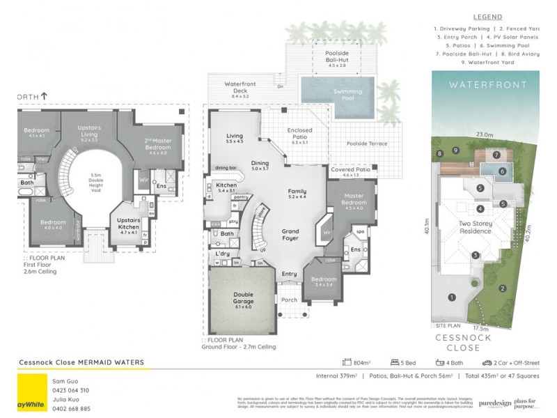 17 Cessnock Close, Mermaid Waters QLD 4218 Floorplan