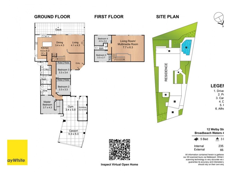 12 Welby Street, Broadbeach Waters QLD 4218 Floorplan