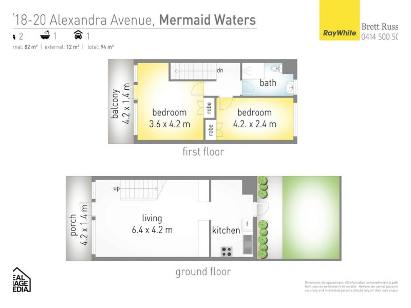 6/18-20 Alexandra Avenue, Mermaid Beach QLD 4218 Floorplan