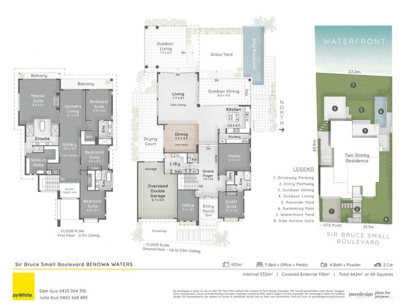 45 Sir Bruce Small Boulevard, Benowa Waters QLD 4217 Floorplan