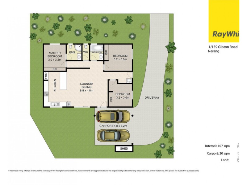 Lot 1/159 Gilston Road, Nerang QLD 4211 Floorplan