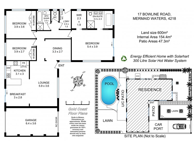 17 Bowline Road, Mermaid Waters QLD 4218 Floorplan