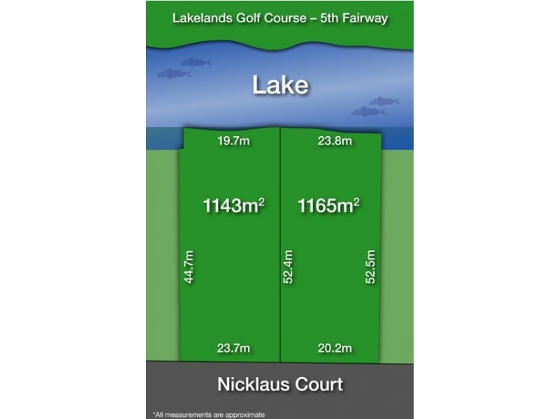 Lots 19 and 20 ‘Lakelands’ Nicklaus Court, Merrimac QLD 4226