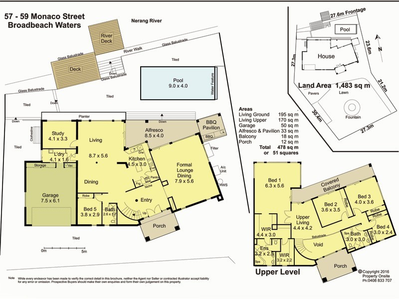 57-59 Monaco Street, Broadbeach Waters QLD 4218 Floorplan