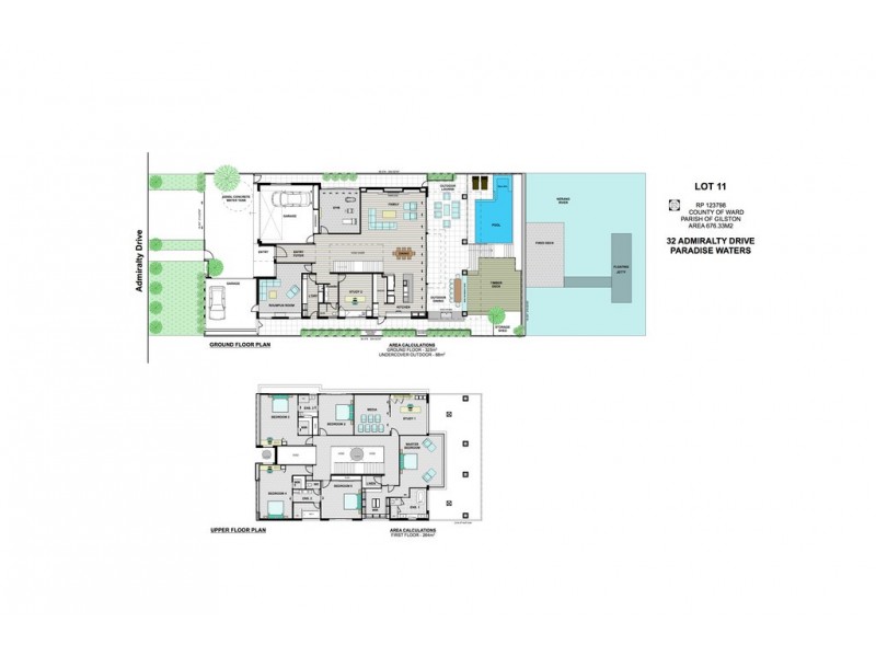 32 Admiralty Drive, Paradise Waters QLD 4217 Floorplan