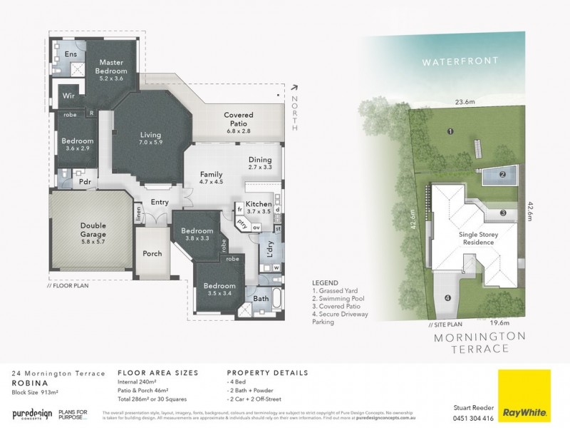 24 Mornington Terrace, Robina QLD 4226 Floorplan