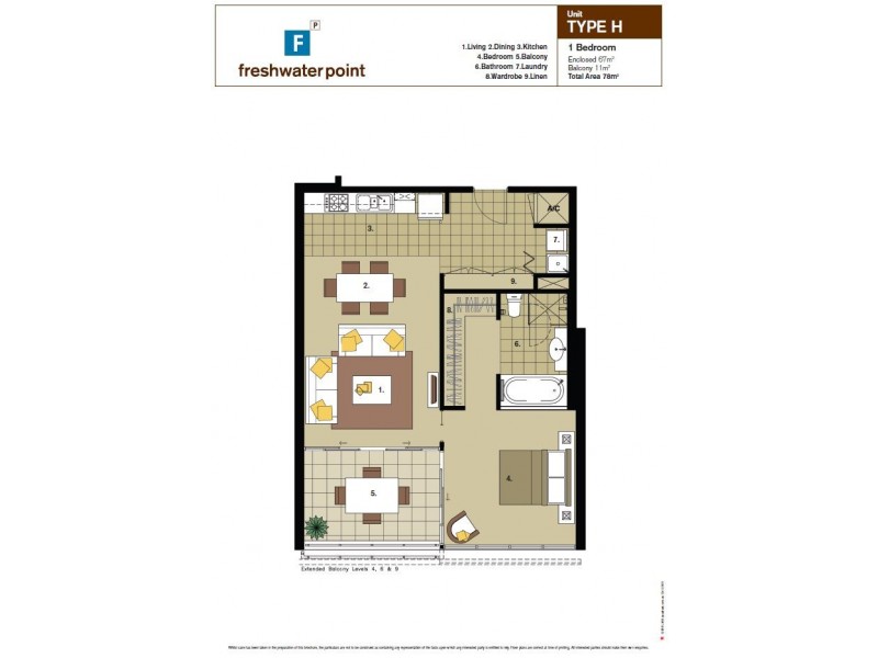 2411 ‘Freshwater Point’ 33 T.E.Peters Drive, Broadbeach Waters QLD 4218