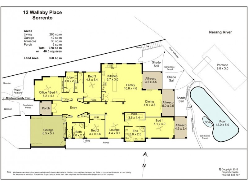 12 Wallaby Place, Sorrento QLD 4217 Floorplan
